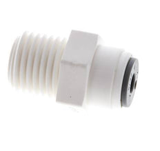 5/32'' x 1/4'' NPT Push-in Fitting with Male Threads POM EPDM [10 Pieces]