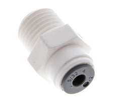 5/32'' x 1/4'' NPT Push-in Fitting with Male Threads POM EPDM [10 Pieces]
