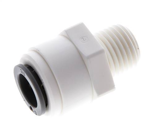 Racor de 3/8'' x 1/4'' NPT con rosca macho POM EPDM [5 piezas]
