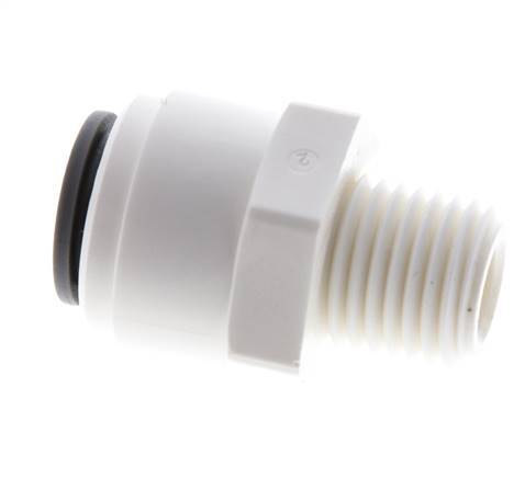 Racor de 3/8'' x 1/4'' NPT con rosca macho POM EPDM [5 piezas]