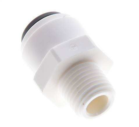 Racor de 3/8'' x 1/4'' NPT con rosca macho POM EPDM [5 piezas]