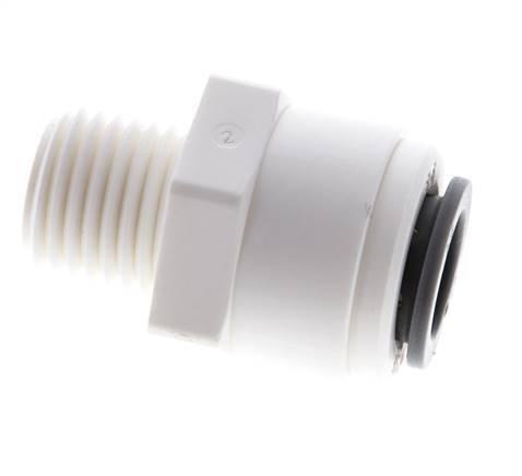 Racor de 3/8'' x 1/4'' NPT con rosca macho POM EPDM [5 piezas]