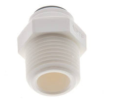 Racor 1/4'' x 3/8'' NPT con rosca macho POM EPDM [10 piezas]