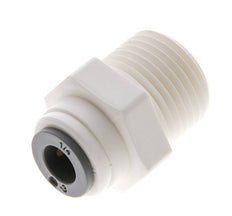 Racor 1/4'' x 3/8'' NPT con rosca macho POM EPDM [10 piezas]