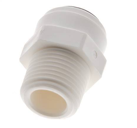 Racor de 3/8'' x 3/8'' NPT con rosca macho POM EPDM [5 piezas]