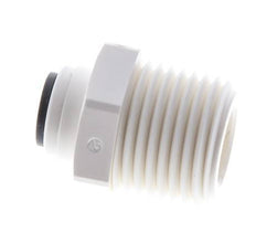 1/4'' x 1/2'' NPT Push-in Fitting with Male Threads POM EPDM [5 Pieces]