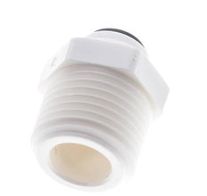 1/4'' x 1/2'' NPT Push-in Fitting with Male Threads POM EPDM [5 Pieces]
