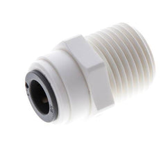 Racor de 3/8'' x 1/2'' NPT con rosca macho POM EPDM [5 piezas]