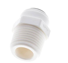 Racor de 3/8'' x 1/2'' NPT con rosca macho POM EPDM [5 piezas]