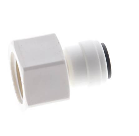 Racor 1/4'' x G3/8'' con rosca hembra POM EPDM [5 piezas]