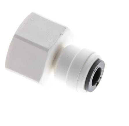 Racor 1/4'' x G3/8'' con rosca hembra POM EPDM [5 piezas]