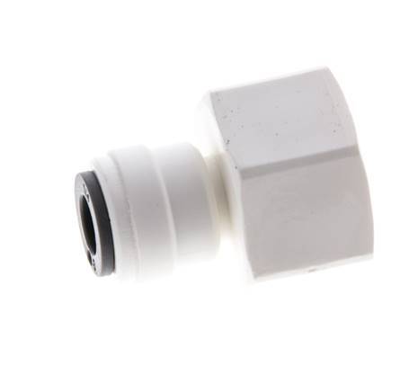 Racor 1/4'' x G3/8'' con rosca hembra POM EPDM [5 piezas]