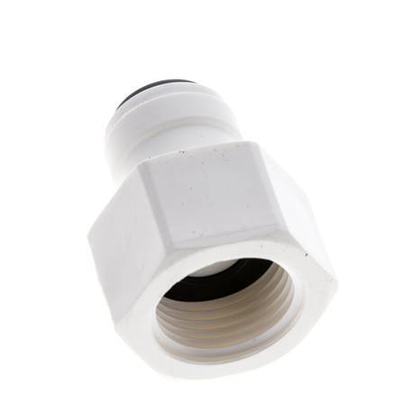 Racor 1/4'' x G3/8'' con rosca hembra POM EPDM [5 piezas]