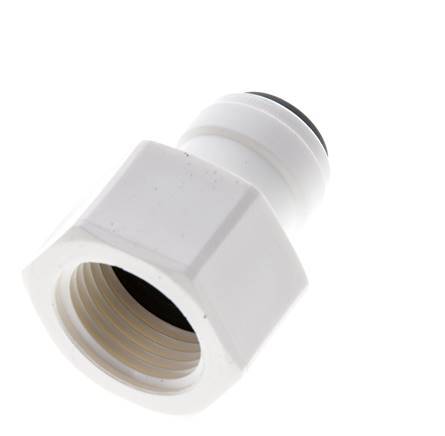 Racor 1/4'' x G3/8'' con rosca hembra POM EPDM [5 piezas]