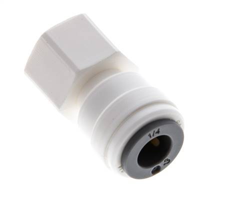 Racor 1/4'' x 1/8'' NPT con rosca hembra POM EPDM [10 piezas]