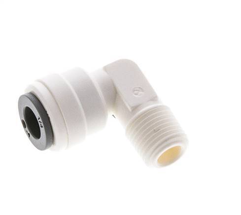 1/4'' x 1/8'' NPT 90deg Codo con rosca macho POM EPDM [10 piezas]