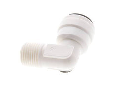 1/4'' x 1/8'' NPT 90deg Codo con rosca macho POM EPDM [10 piezas]