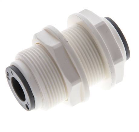 5/16'' Push-in Fitting POM EPDM Bulkhead [2 Pieces]