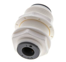 5/16'' Push-in Fitting POM EPDM Bulkhead [2 Pieces]