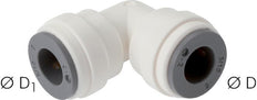 5/32'' 90deg Elbow Push-in Fitting POM EPDM [5 Pieces]