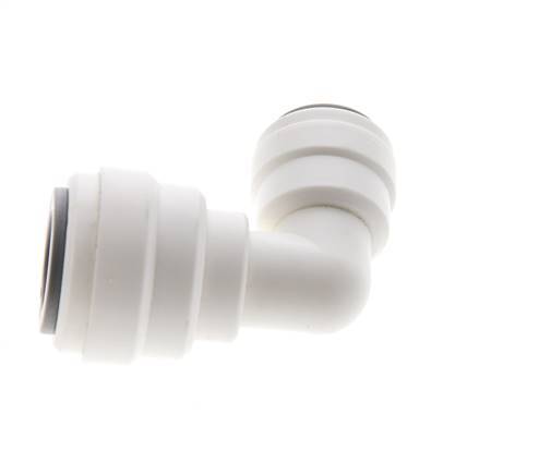 1/4'' x 3/8'' Codo de 90deg Racor POM EPDM [5 Piezas]