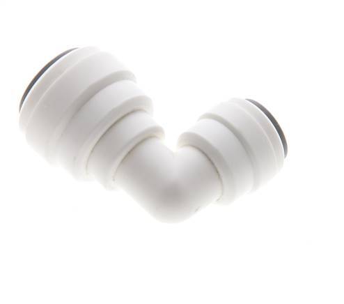 1/4'' x 3/8'' Codo de 90deg Racor POM EPDM [5 Piezas]
