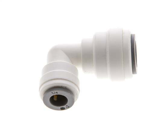 1/4'' x 3/8'' Codo de 90deg Racor POM EPDM [5 Piezas]