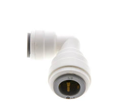 1/4'' x 3/8'' Codo de 90deg Racor POM EPDM [5 Piezas]