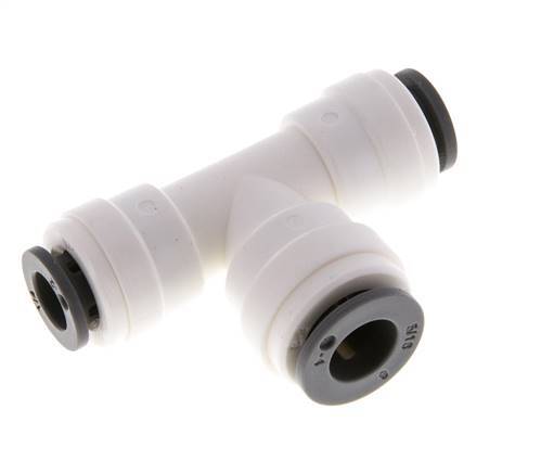 1/4'' x 5/16'' Racor en T POM EPDM FDA [2 Piezas]