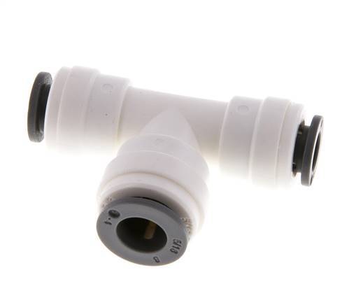 1/4'' x 5/16'' Racor en T POM EPDM FDA [2 Piezas]
