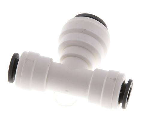 Racor en T 1/4'' x 3/8'' POM EPDM FDA [2 Piezas]