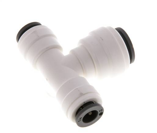 Racor en T 1/4'' x 3/8'' POM EPDM FDA [2 Piezas]