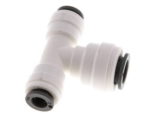Racor en T 1/4'' x 3/8'' POM EPDM FDA [2 Piezas]