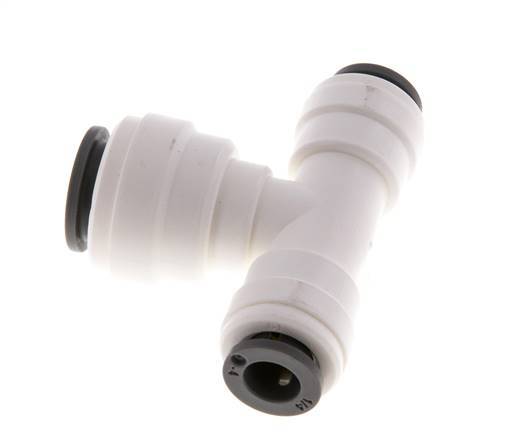 Racor en T 1/4'' x 3/8'' POM EPDM FDA [2 Piezas]
