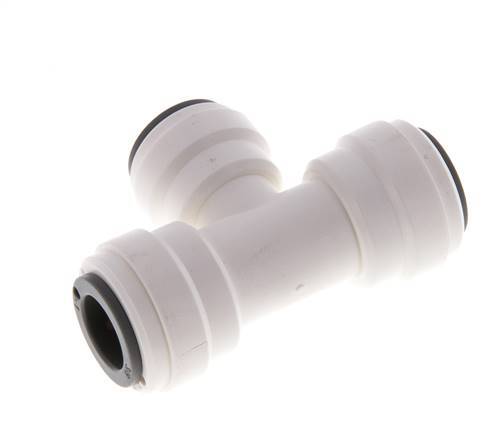 Racor en T de 3/8'' x 5/16'' POM EPDM FDA [2 piezas]