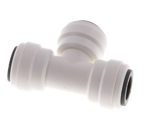 Racor en T de 3/8'' POM EPDM FDA [2 piezas]