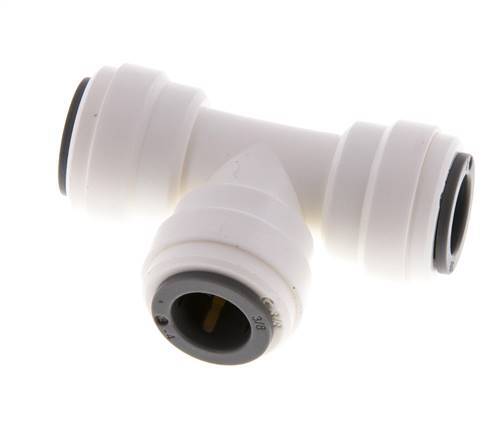 Racor en T de 3/8'' POM EPDM FDA [2 piezas]