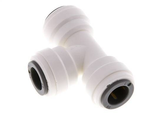 Racor en T de 3/8'' POM EPDM FDA [2 piezas]