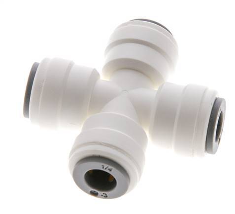Racor de 1/4'' POM EPDM FDA [2 Piezas]