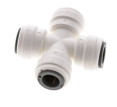 Racor en cruz de 3/8'' POM EPDM FDA [2 piezas]