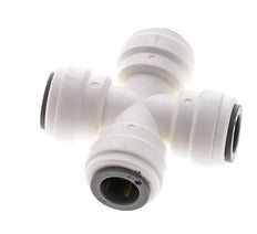 Racor en cruz de 3/8'' POM EPDM FDA [2 piezas]