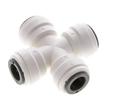 Racor en cruz de 3/8'' POM EPDM FDA [2 piezas]