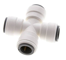 Racor en cruz de 1/2'' POM EPDM FDA [2 piezas]