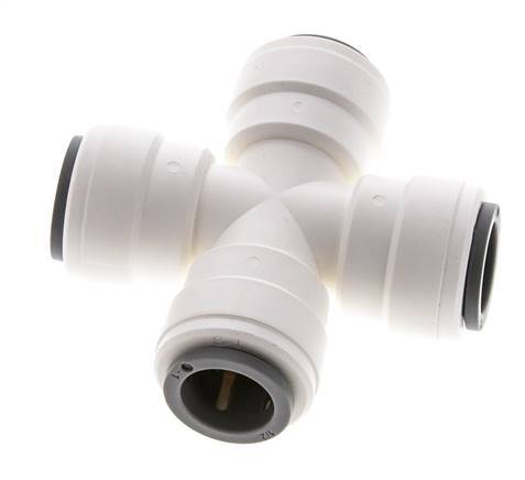 Racor en cruz de 1/2'' POM EPDM FDA [2 piezas]