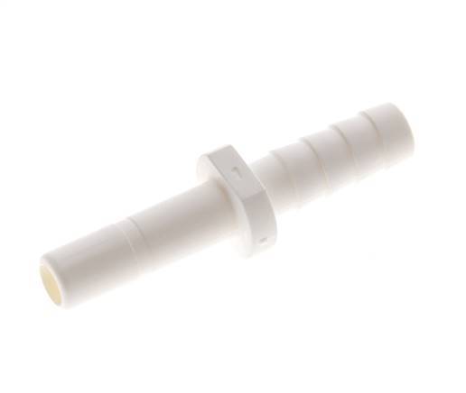 Racor de 1/4'' x 6,8mm con pilar de manguera POM EPDM [10 piezas]