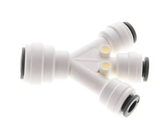 Racor de 1/4'' x 6,8mm con pilar de manguera POM EPDM [10 piezas]
