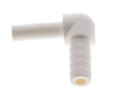 1/4'' x 8,5mm Codo de 90 grados con pilar de manguera POM EPDM [10 piezas]