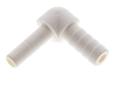 1/4'' x 8,5mm Codo de 90 grados con pilar de manguera POM EPDM [10 piezas]