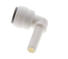 Racor de 1/4'' x 1/4'' 90deg con enchufe POM EPDM [10 piezas]
