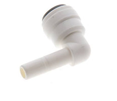 Racor de 1/4'' x 1/4'' 90deg con enchufe POM EPDM [10 piezas]
